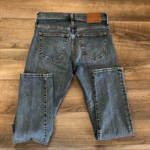 Madewell Slim Jeans in Santell Wash 28x28